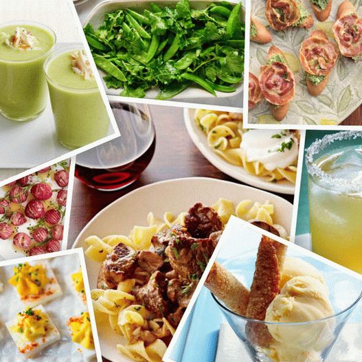 Photo Spring recipes for the festive table