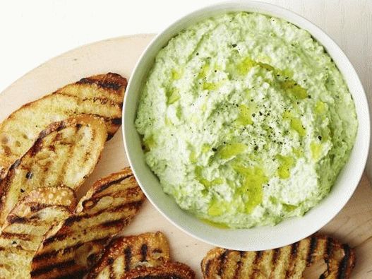 Pea dip sauce