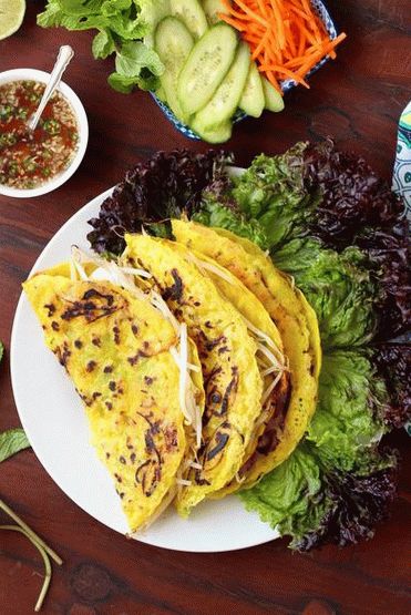 Photo Vietnamese pancakes