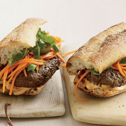 Photo Vietnamese hamburger