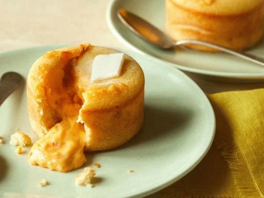 Photo of the dish - Corn muffins with liquid filling Chili con keso