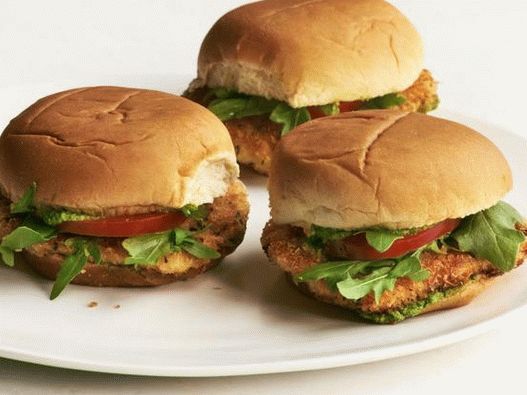 Dish Photography - Milanese Chicken Slider Sandwiches