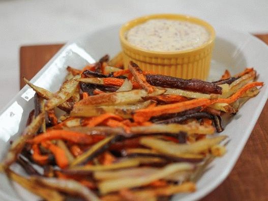 Photo of the dish - Vegetable sticks with aioli sauce