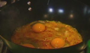 Sunday fried eggs