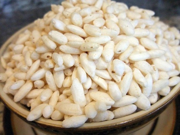 Puffed rice