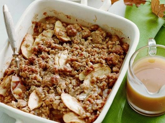 Photo Apple Casserole with Hercules and Cardamom