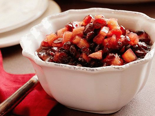 Photo Apple-Cranberry Sauce
