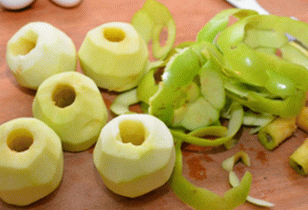 Apples in the test