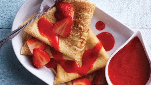 Photo Berry Pancake Sauce