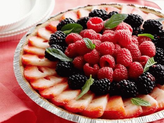 Photo Berry tart in 10 minutes