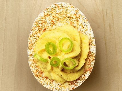 Photo of Eggs Stuffed with Whipped Cream