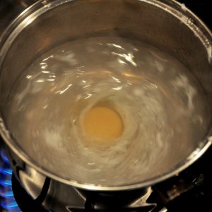Poached eggs