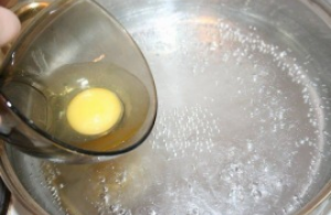 Poached egg