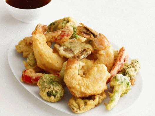 Photo of the dish - Shrimp tempura