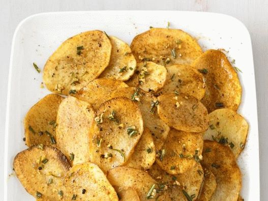 Photo of the dish - Potato chips with rosemary