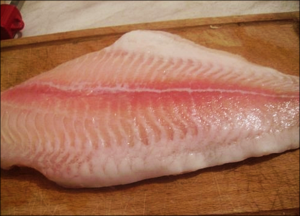 Jellied fish with caviar