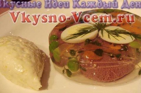 jellied of tongue