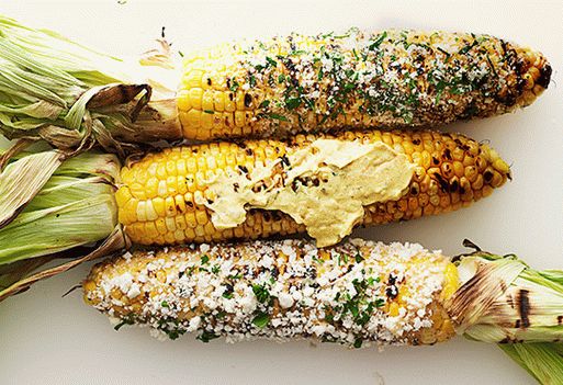 Photo of grilled Cuban corn