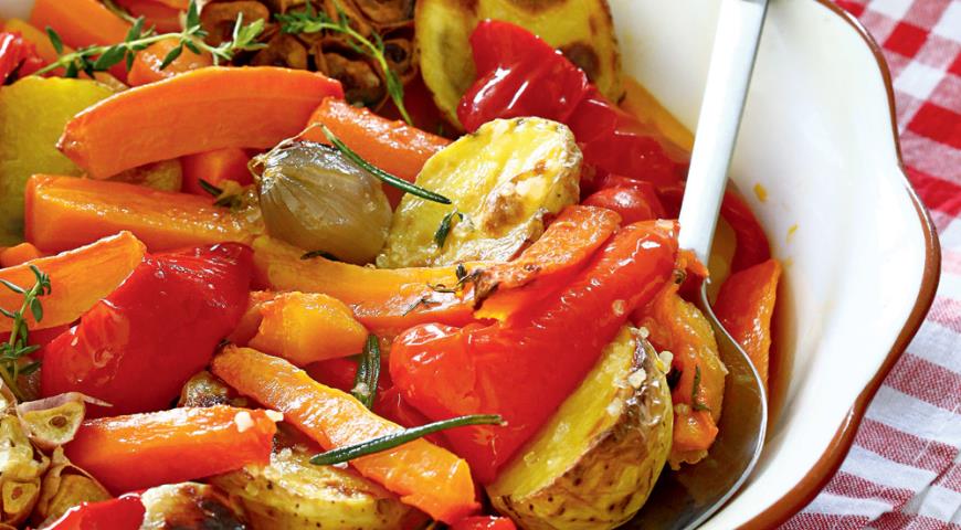 Baked Mix Vegetables