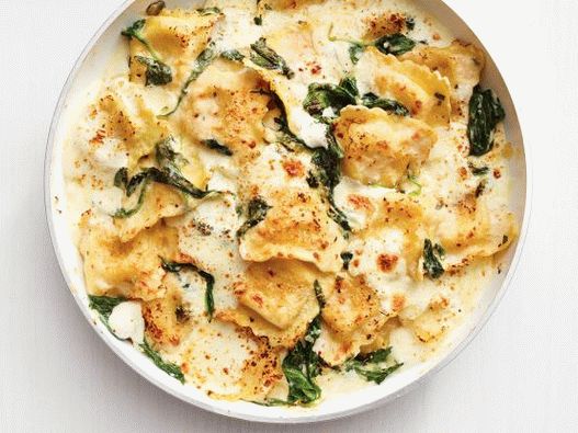 Photo Baked Spinach Ravioli