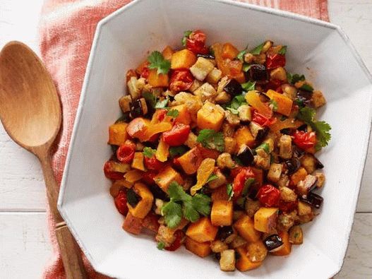 Photo Baked Sweet Potato in Moroccan