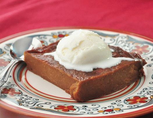 Photo of Baked Indian Cornmeal Pudding