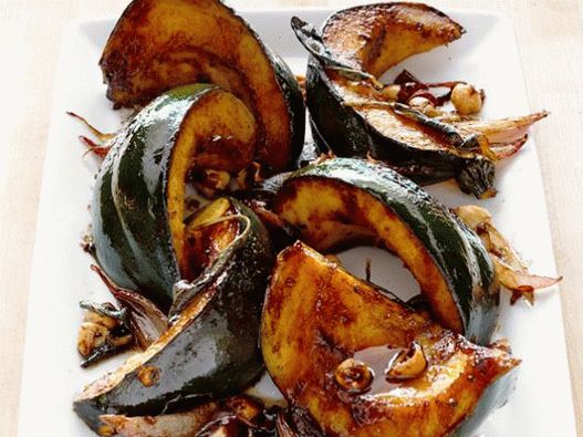 Photo of Baked Acorn Pumpkin