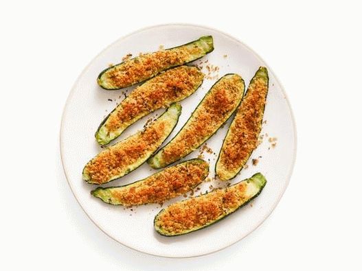 Photo Baked Zucchini with Parmesan