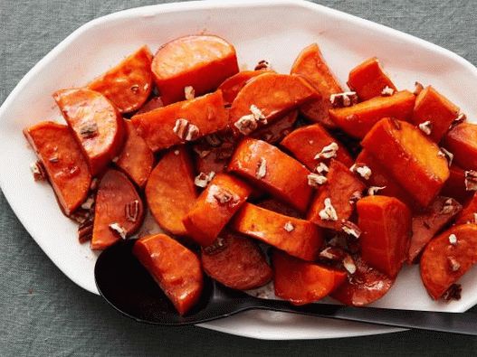 Photo Candied sweet potatoes (sweet potato in syrup)