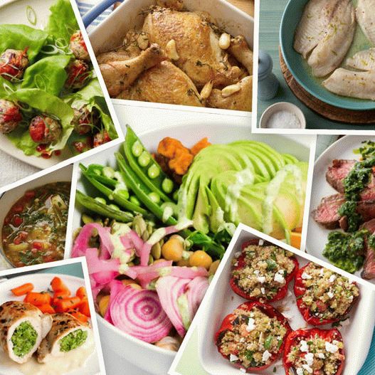 Photo Healthy dishes for dinner on a weekday, 135 recipes