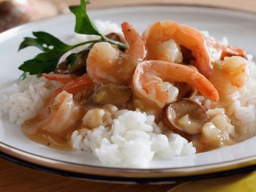 Louisiana Gambo with Shrimp and Sausage