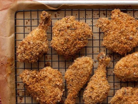 Crispy chicken in the oven