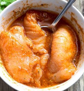 Fried chicken breast