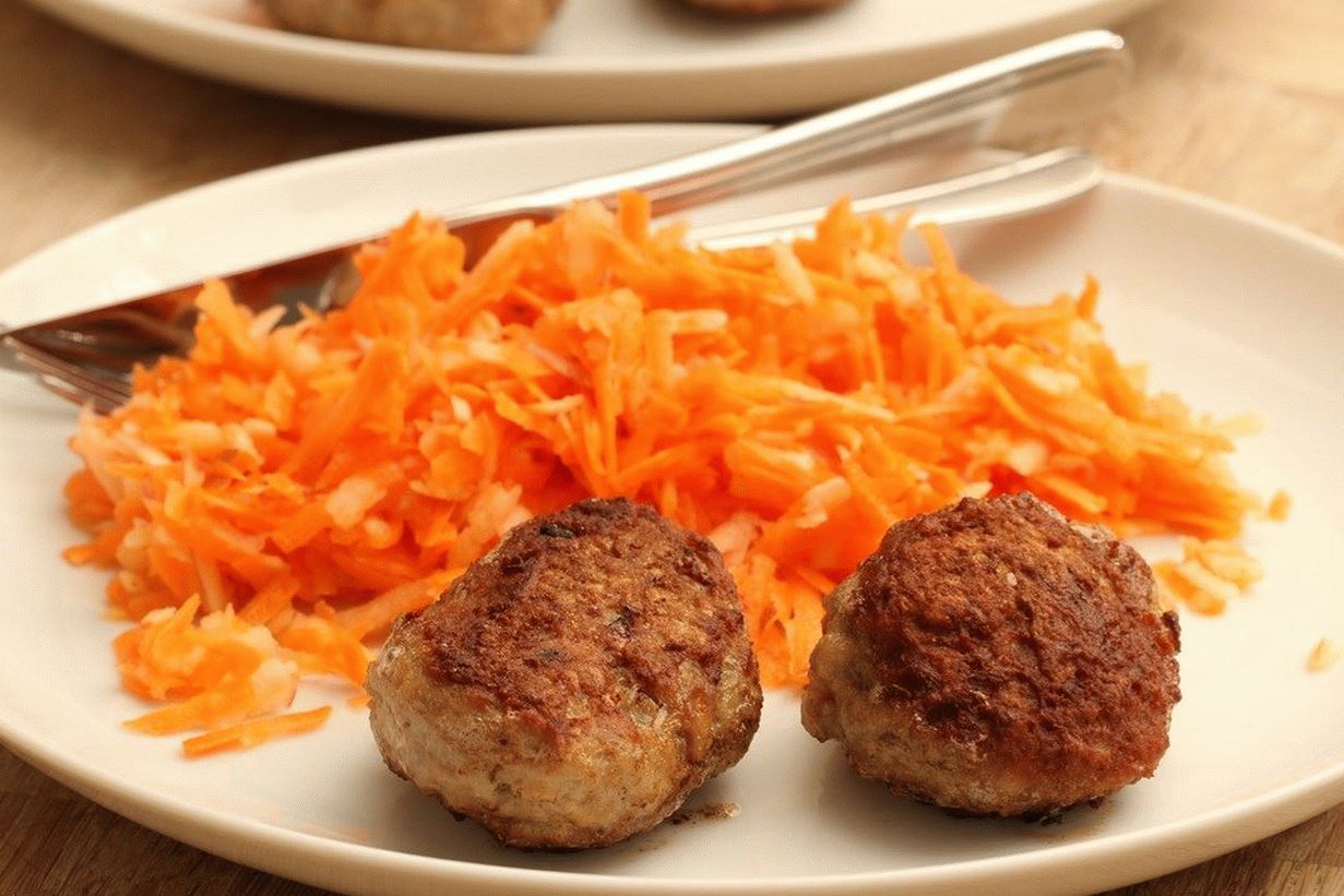 Fried pork meatballs