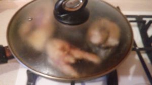 Fried carp