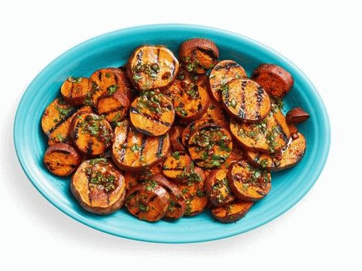 Photo of grilled sweet potato