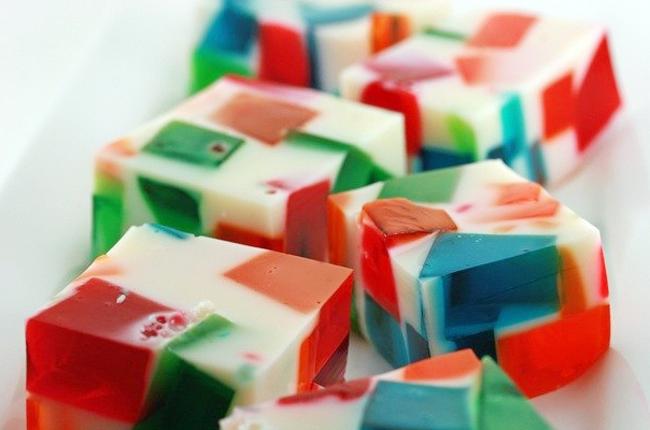 Jelly broken glass