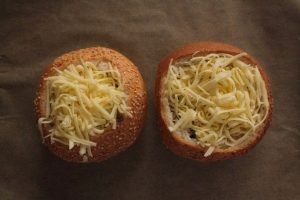 Julienne in the buns