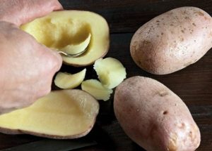 Potato julienne