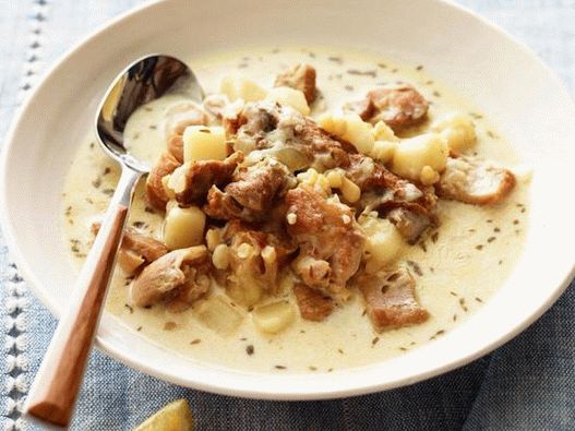 Dish Photography - Chowder with Corn